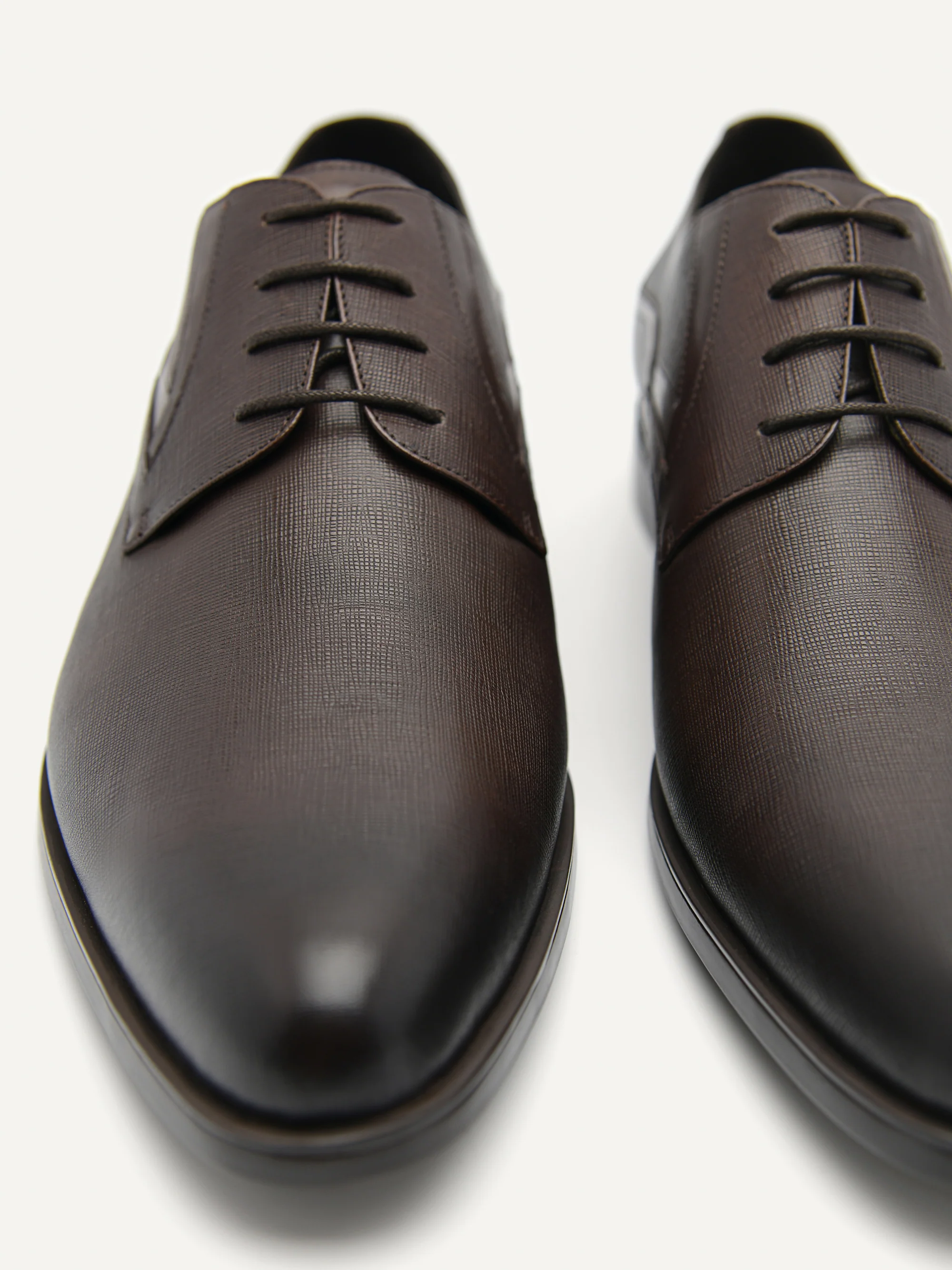 Ford Leather Derby Shoes - Image 4