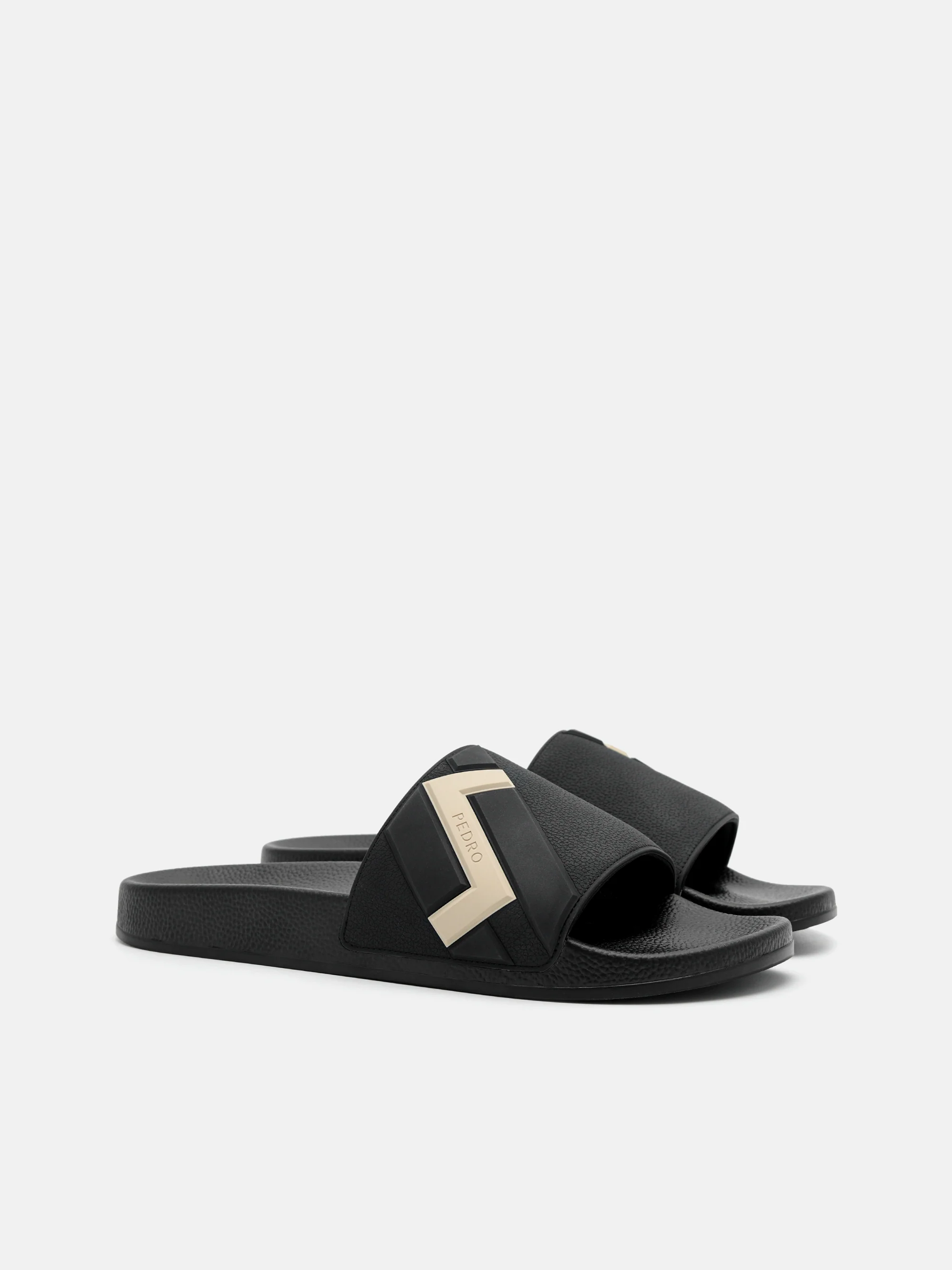 Embossed Rubber Sandals - Image 7