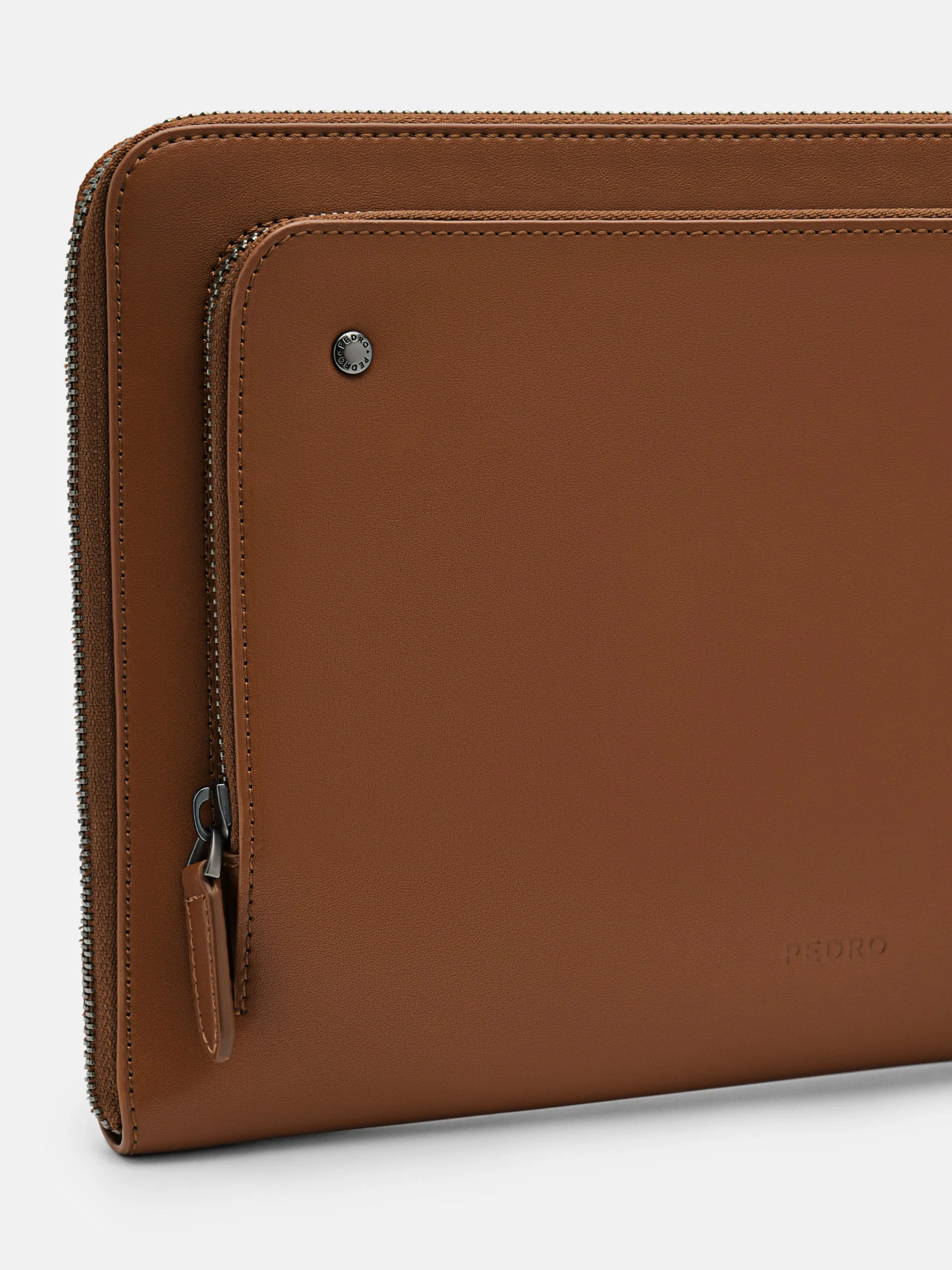 Leather Clutch Bag - Image 5