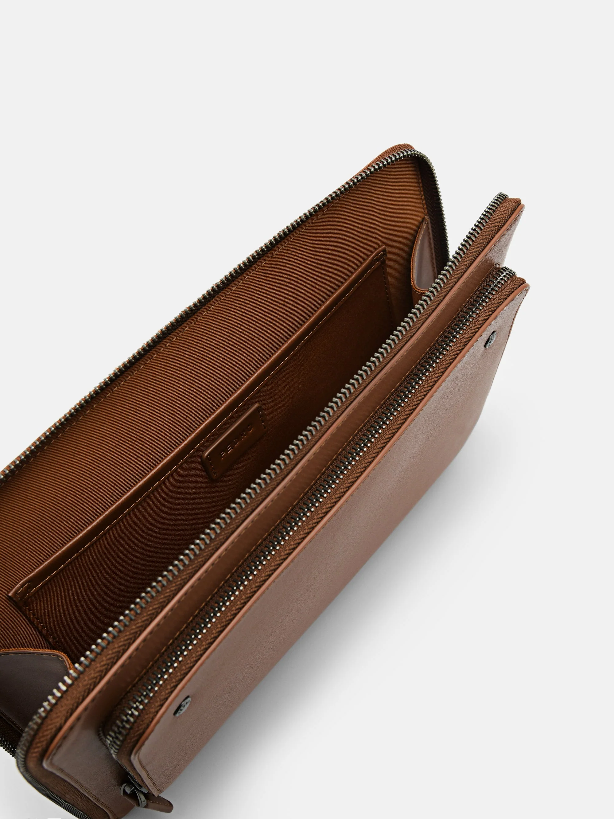 Leather Clutch Bag - Image 6