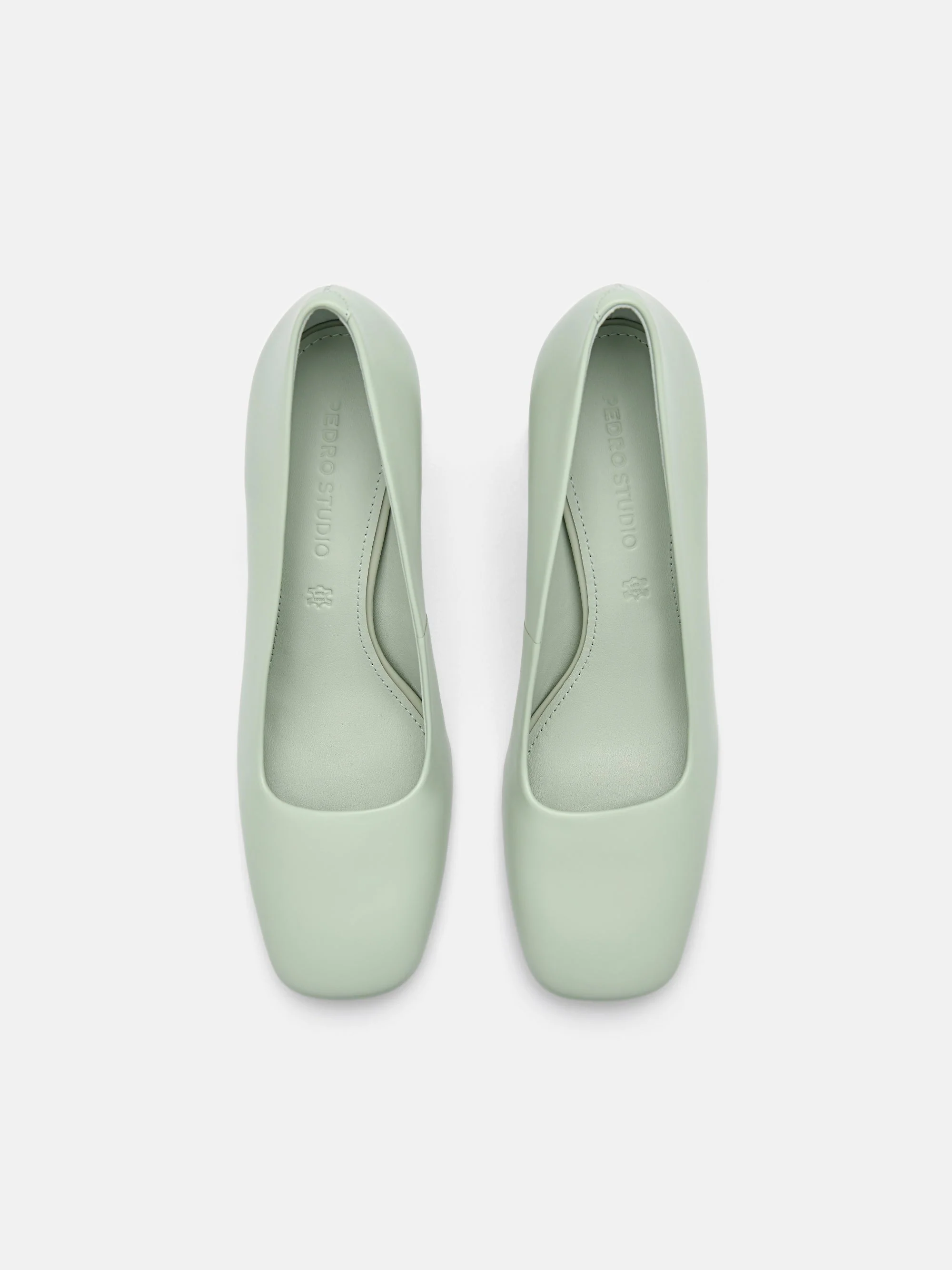 PEDRO Studio Marie Leather Heel Pumps - Image 4