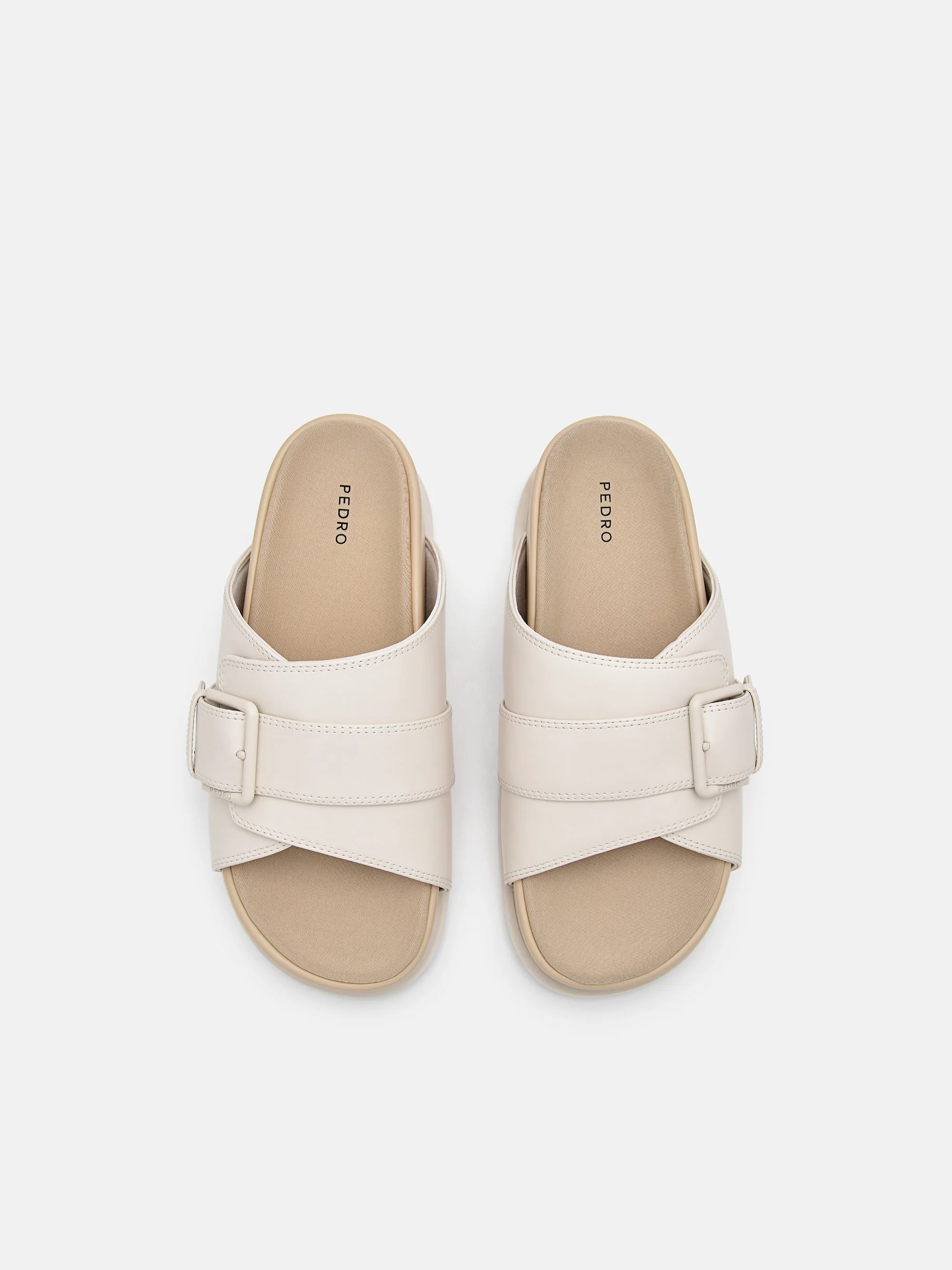 Buckle Slip-On Sandals - Image 4