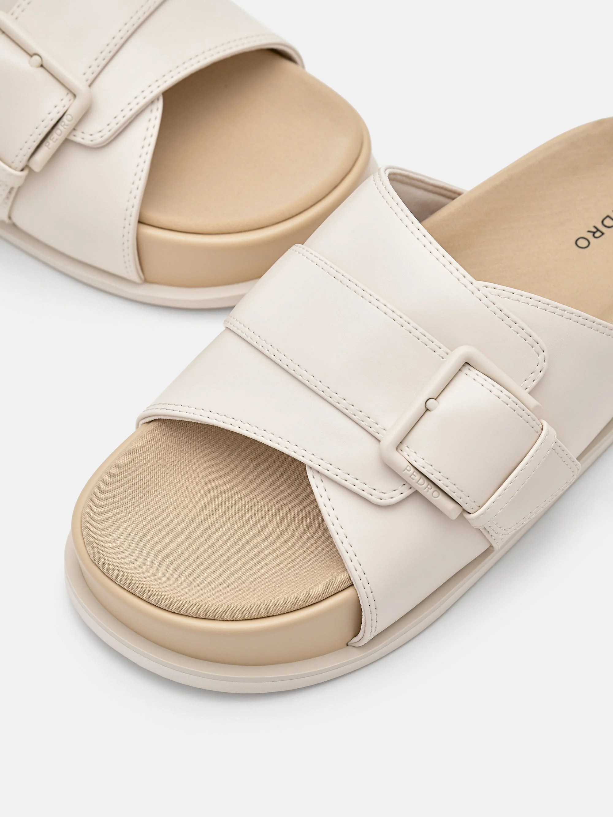 Buckle Slip-On Sandals - Image 5