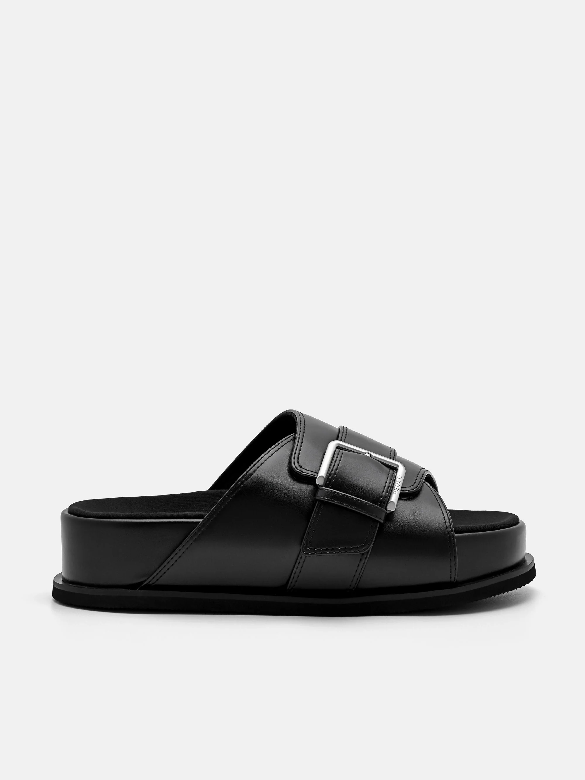 Buckle Slip-On Sandals - Image 6
