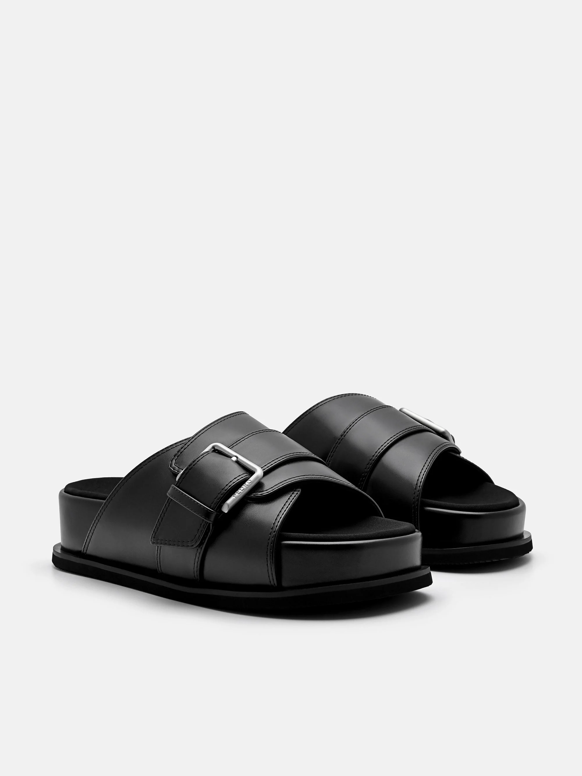 Buckle Slip-On Sandals - Image 7