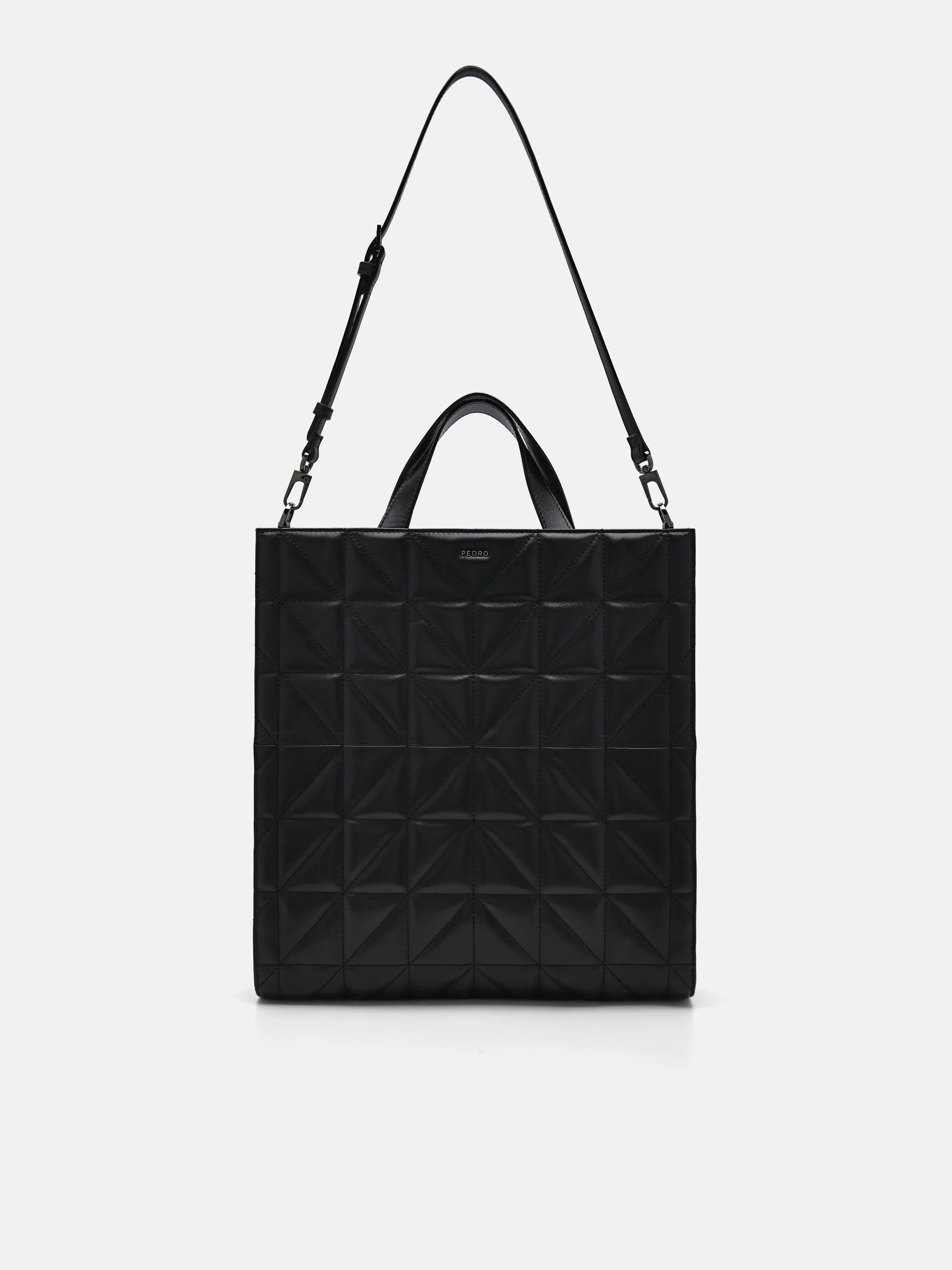 PEDRO Studio Kayla Leather Tote Bag in Pixel - Image 7