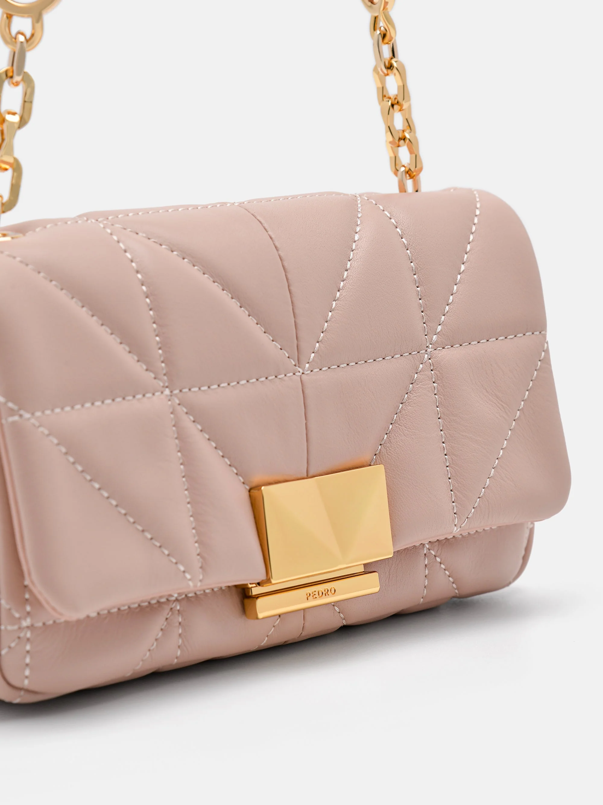 PEDRO Studio Leather Mini Shoulder Bag in Pixel - Image 5