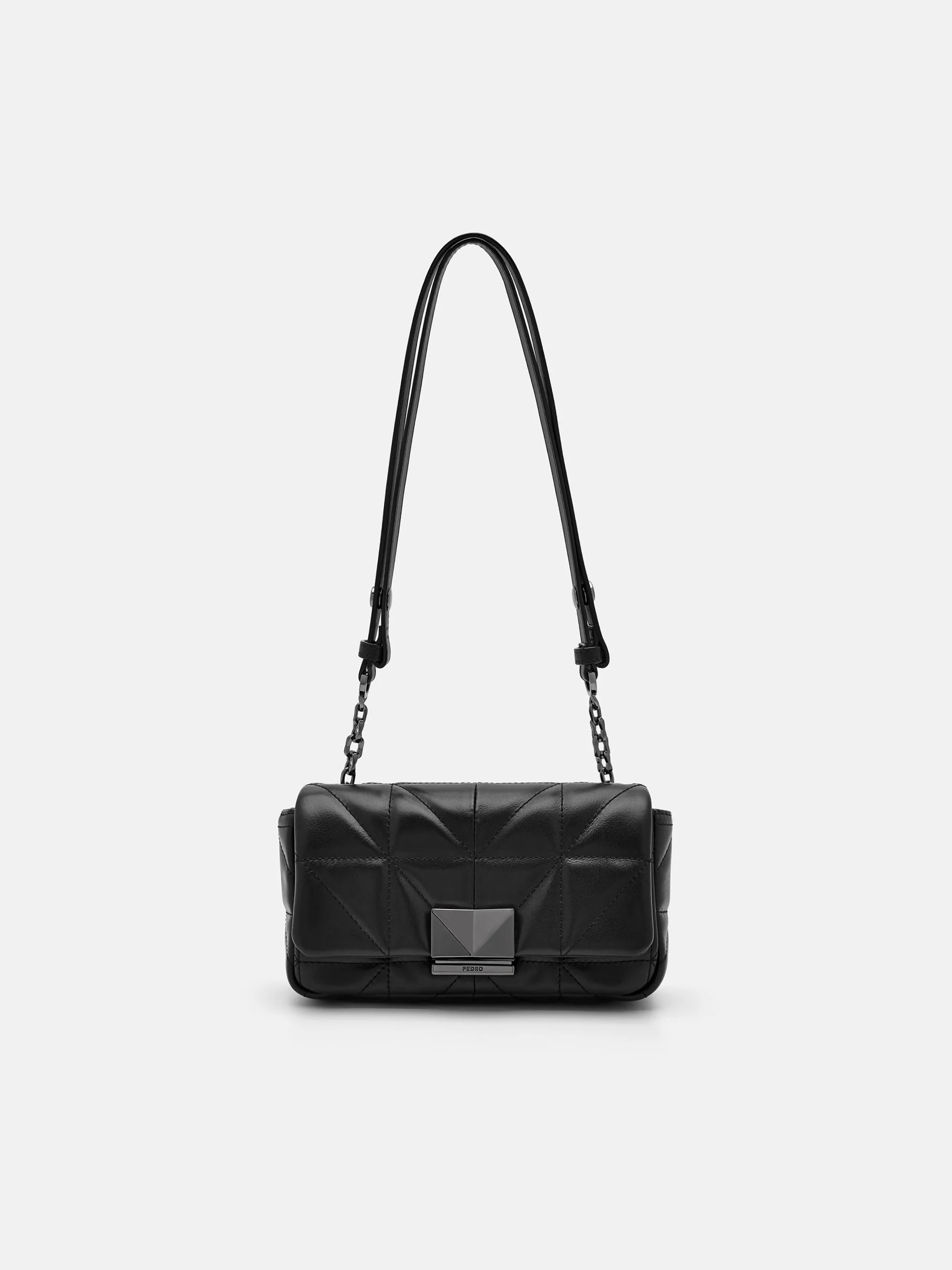 PEDRO Studio Leather Mini Shoulder Bag in Pixel - Image 7
