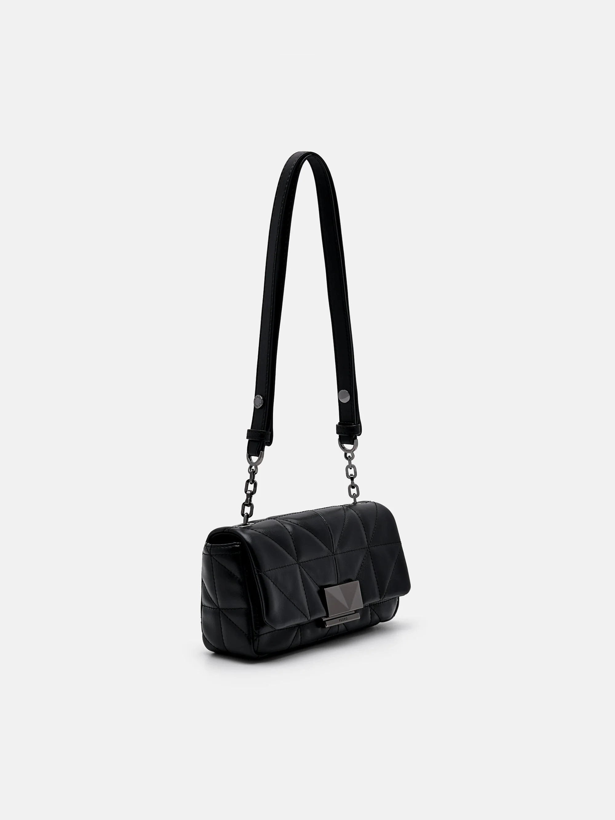 PEDRO Studio Leather Mini Shoulder Bag in Pixel - Image 8
